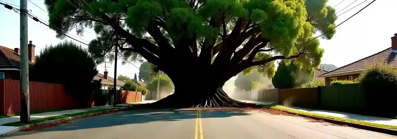 What If Trees Grew to Full Size in a Day?