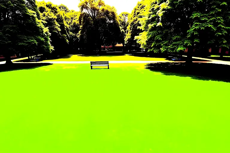 An empty memorial site with no plaques needed